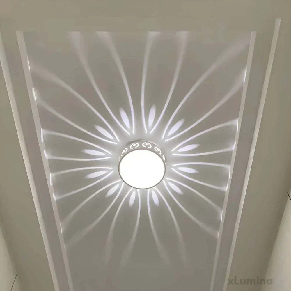 Nowoczesna energooszczędna lampa sufitowa LED
