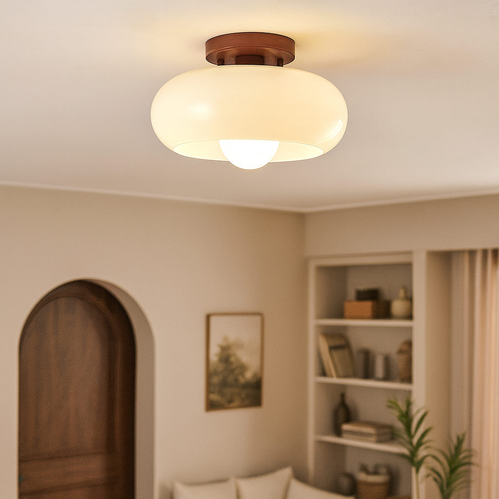 Nowoczesna industrialna lampa sufitowa LED