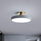 Nowoczesna lampa sufitowa skandynawska okrągła minimalistyczna