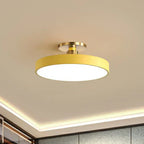 Nowoczesna lampa sufitowa skandynawska okrągła minimalistyczna