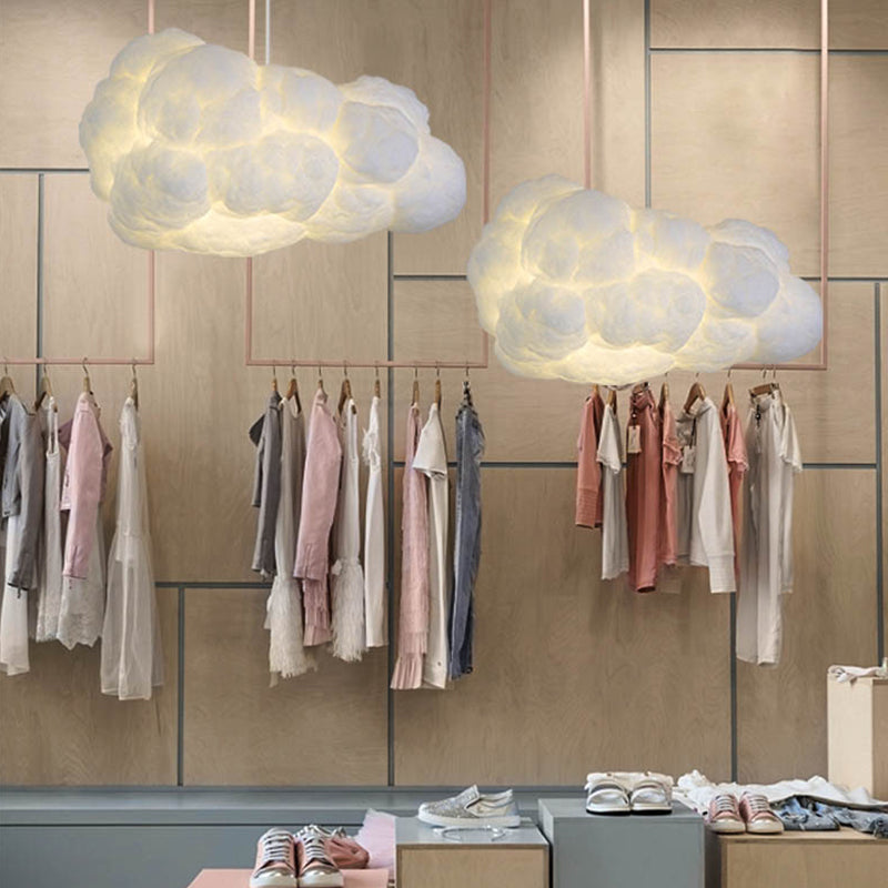 Nowoczesna Lampa Sufitowa Typu Cloud z Regulowaną Wysokością