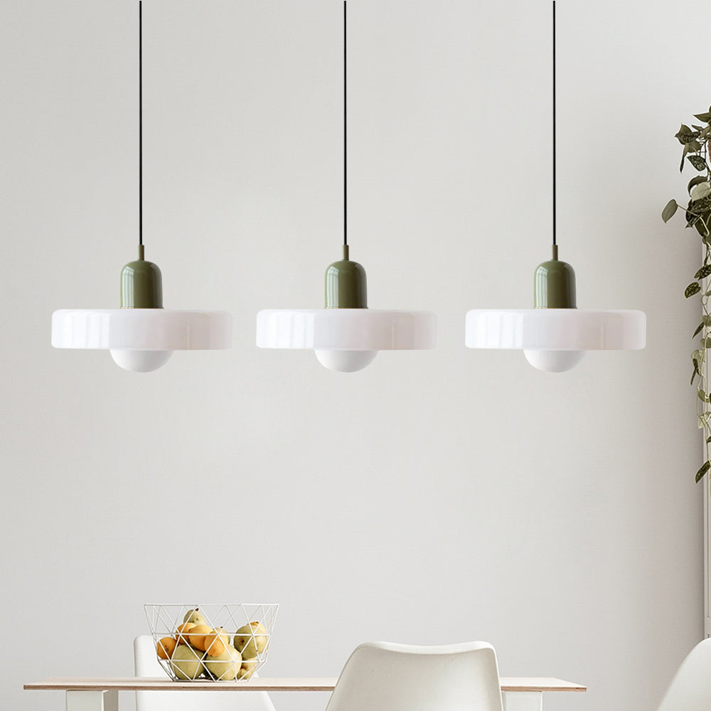 Nowoczesna Lampa Sufitowa z 3 Kloszami – Regulowana Wysokość