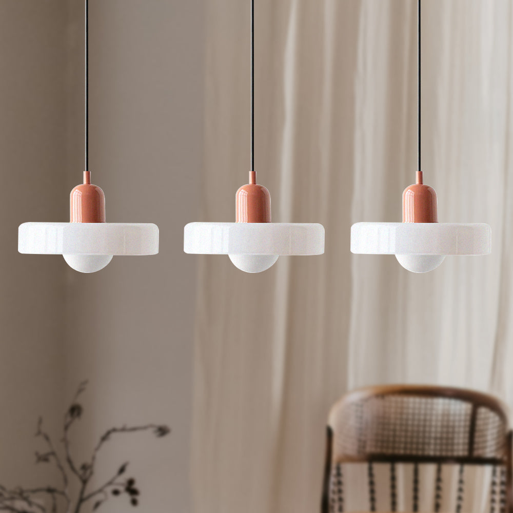 Nowoczesna Lampa Sufitowa z 3 Kloszami – Regulowana Wysokość