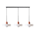 Nowoczesna Lampa Sufitowa z 3 Kloszami – Regulowana Wysokość