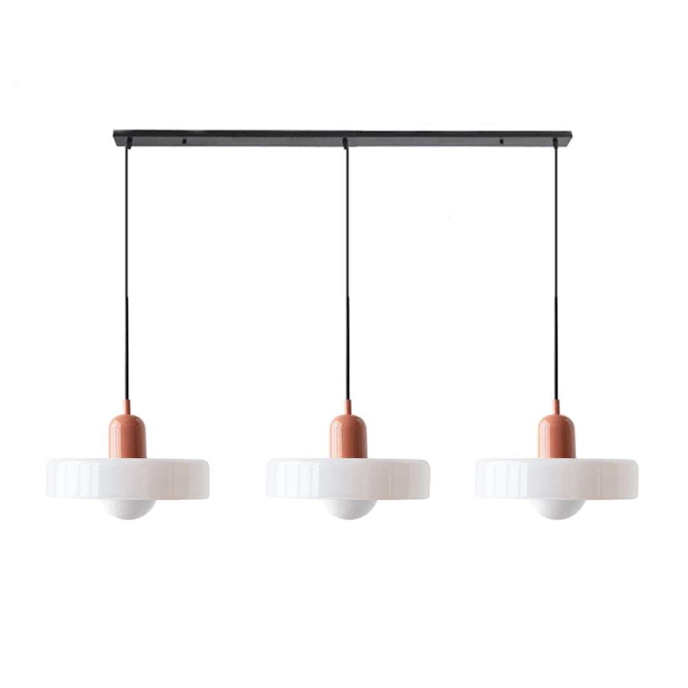 Nowoczesna Lampa Sufitowa z 3 Kloszami – Regulowana Wysokość