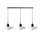 Nowoczesna Lampa Sufitowa z 3 Kloszami – Regulowana Wysokość
