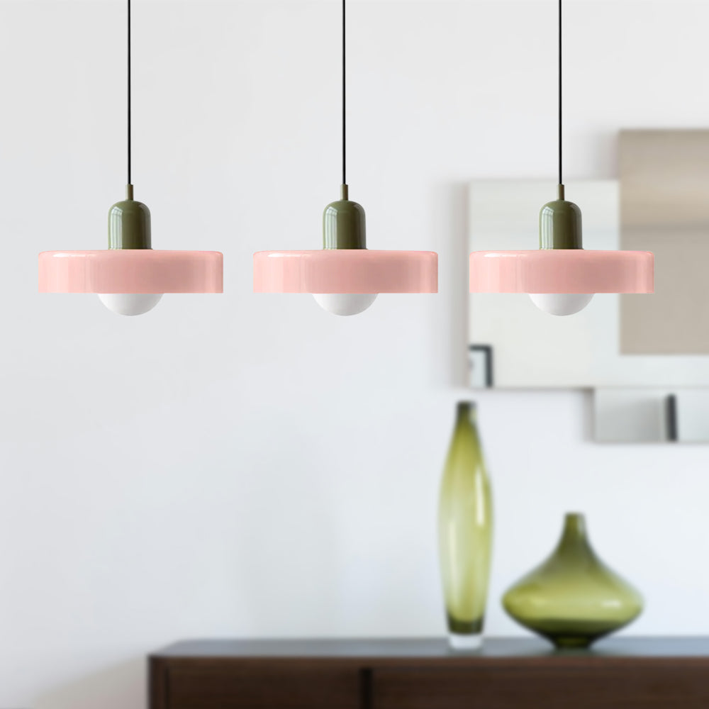 Nowoczesna Lampa Sufitowa z 3 Kloszami – Regulowana Wysokość