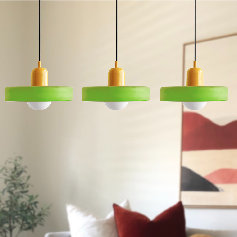 Nowoczesna Lampa Sufitowa z 3 Kloszami – Regulowana Wysokość