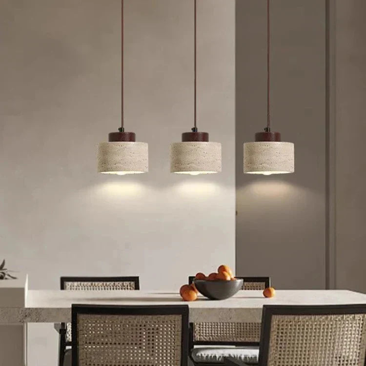 Nowoczesna nordycka lampa sufitowa wisząca geometryczna