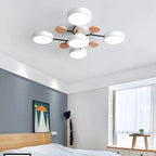 Nowoczesny żyrandol sufitowy LED – plafon typu flush mount