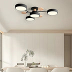 Nowoczesny żyrandol sufitowy LED – plafon typu flush mount