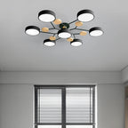 Nowoczesny żyrandol sufitowy LED – plafon typu flush mount