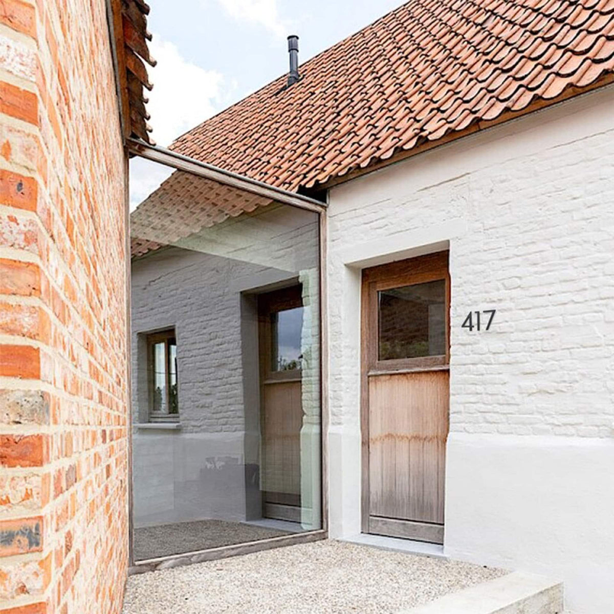 Numer Domu Matowy Czarny – Minimalistyczny Styl 3D