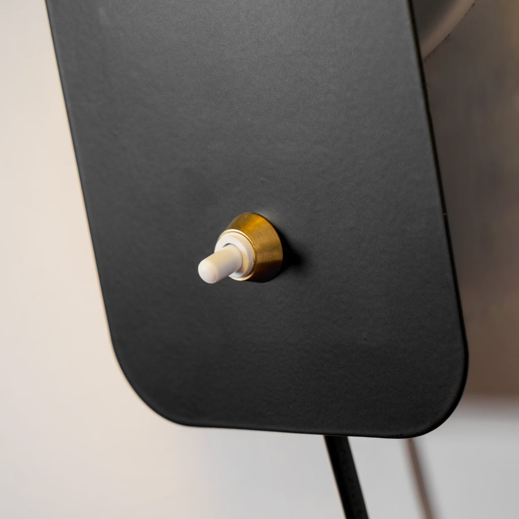 Obrotowa cylindryczną regulowana kinkietowa lampa ścienna