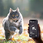 Obroża dla Kota z Lokalizatorem GPS, Odblaskowa, Bezpieczne Zapięcie