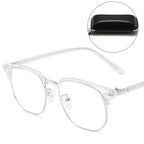 Okulary chroniące przed niebieskim światłem w oprawie half-rim
