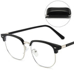 Okulary chroniące przed niebieskim światłem w oprawie half-rim