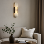 Ozdobna lampa ścienna z ciepłym oświetleniem