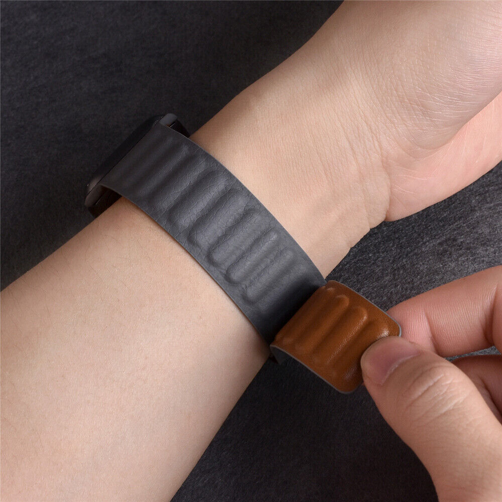 Pasek skórzany Kerrin do Apple Watch z magnetycznym zapięciem