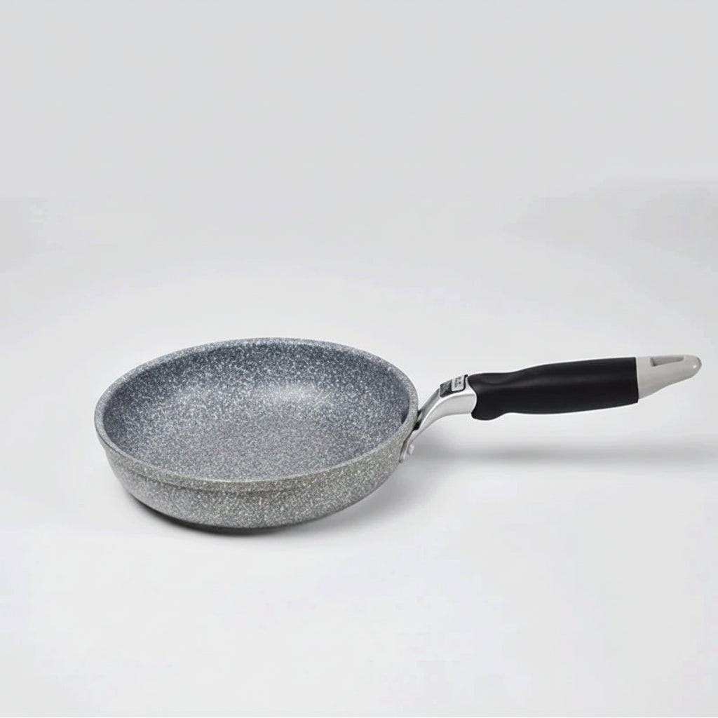Patelnia Kamienna do Naleśników i Jajek Sadzonych Nieprzywierająca Aluminiowa