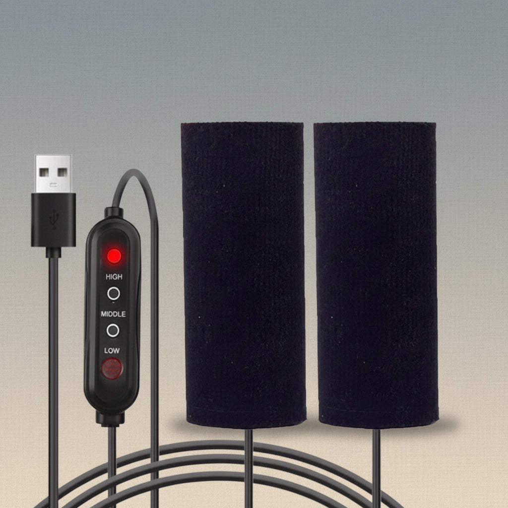 Podgrzewane chwyty kierownicy — zasilanie USB, regulacja temperatury