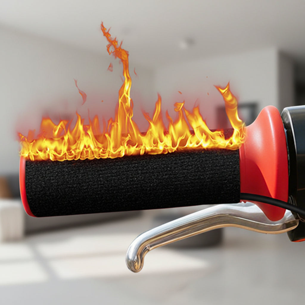Podgrzewane chwyty kierownicy — zasilanie USB, regulacja temperatury
