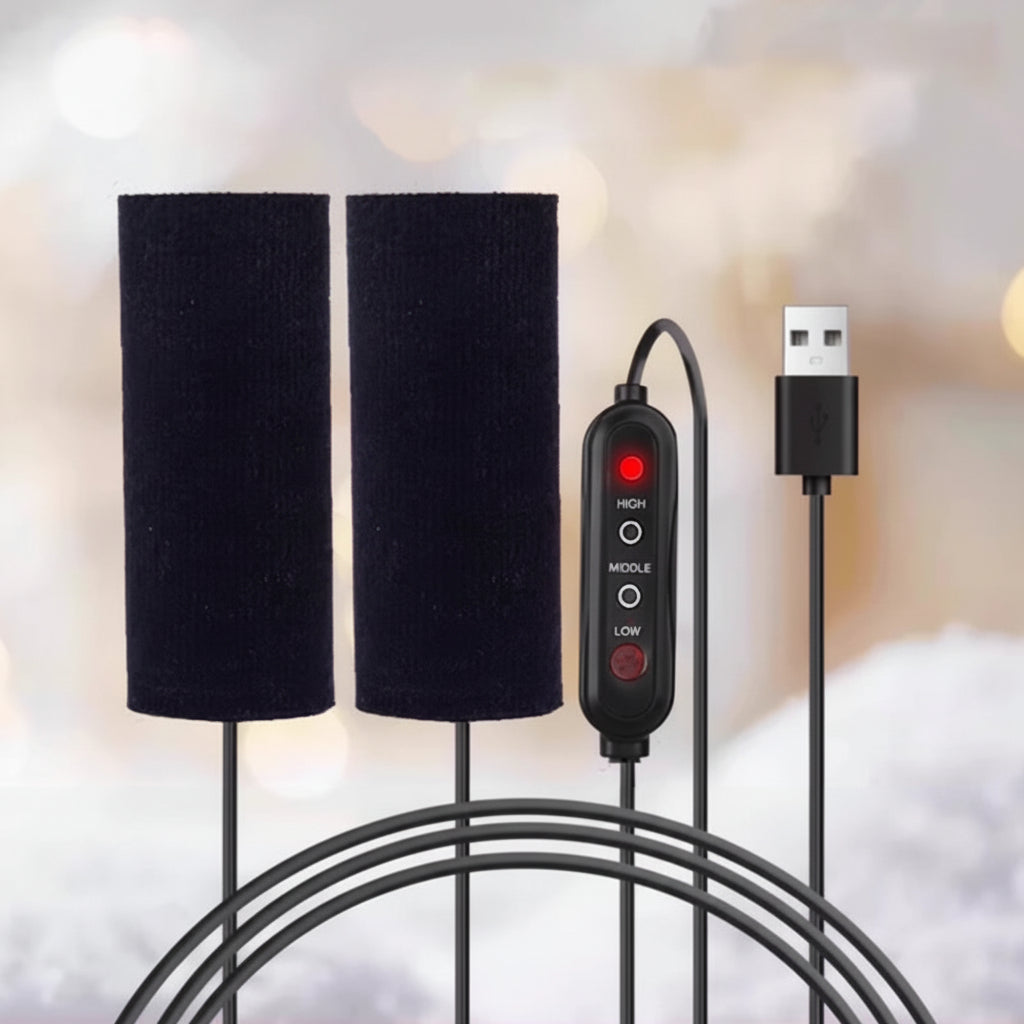 Podgrzewane chwyty kierownicy — zasilanie USB, regulacja temperatury