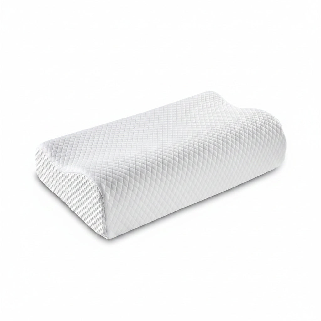 Poduszka z pianki memory – profilowana, dwustronna wysokość, zdejmowany pokrowiec