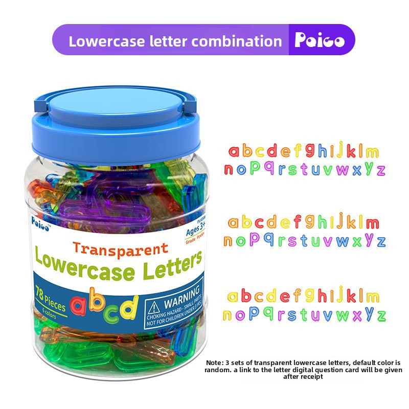 Pomoce do liczenia, zestawy liter i wybór pojemników edukacyjnych