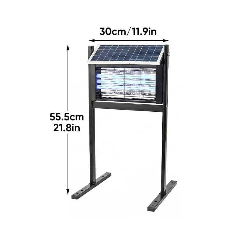 Potężna solarna lampa owadobójcza GLOBDREW do użytku zewnętrznego