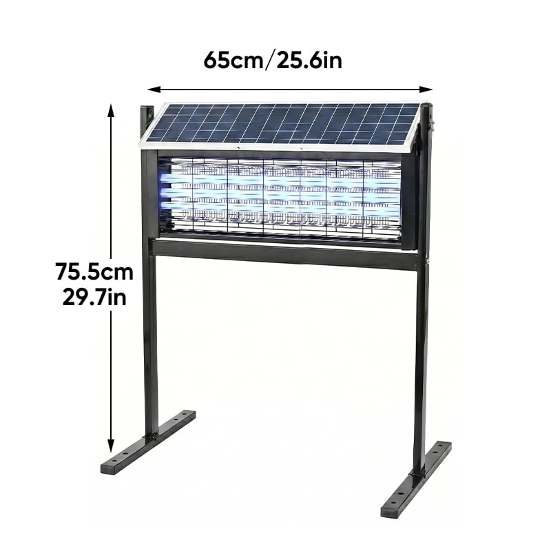 Potężna solarna lampa owadobójcza GLOBDREW do użytku zewnętrznego