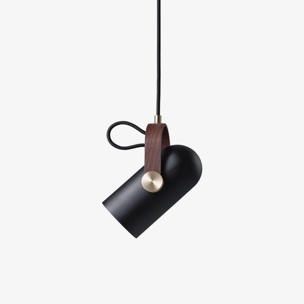 Przemysłowa lampa wisząca w stylu „cannon” do wnętrz typu loft