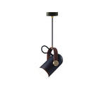 Przemysłowa lampa wisząca w stylu „cannon” do wnętrz typu loft