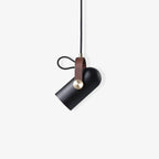 Przemysłowa lampa wisząca w stylu „cannon” do wnętrz typu loft