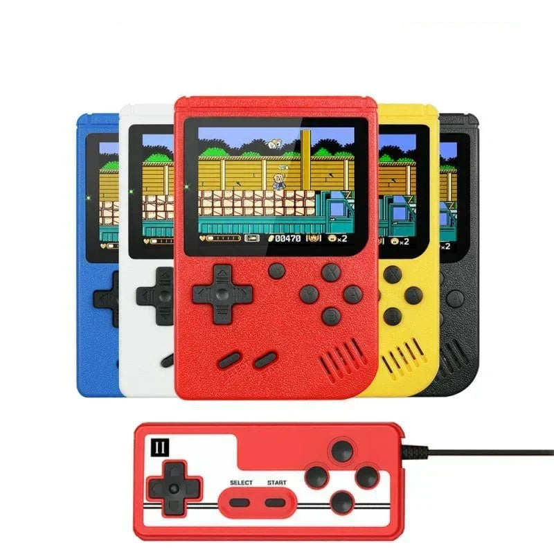 Przenośna konsola retro 400 w 1 – klasyczny handheld z wyjściem na telewizor