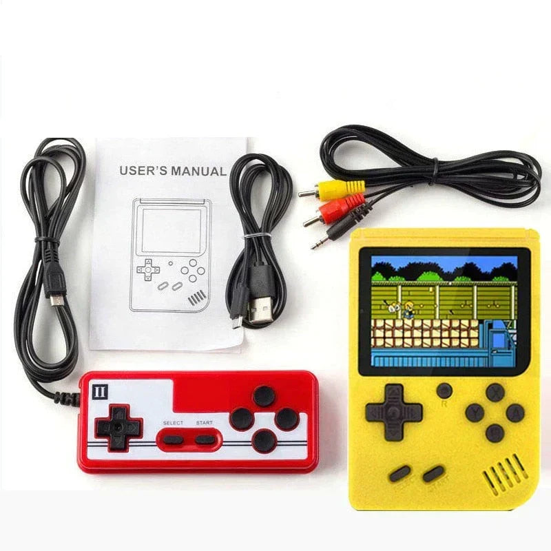 Przenośna konsola retro 400 w 1 – klasyczny handheld z wyjściem na telewizor