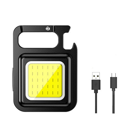 Przenośna Latarka LED z Powerbankiem i Magnesem