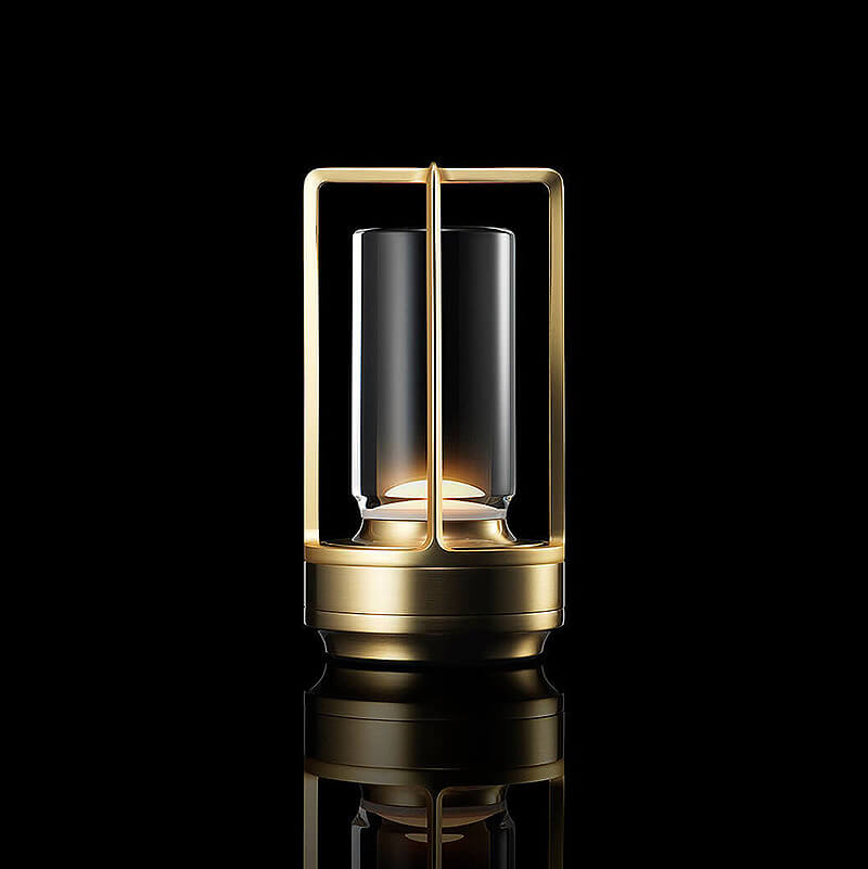 Przenośna ściemnialna lampa stołowa IP44 – Elegancka lampa do sypialni i biura
