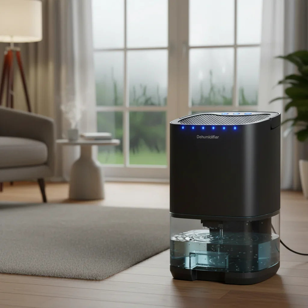 Przenośny Dehumidifier Kompaktowa Kontrola Wilgoci do Pomieszczeń