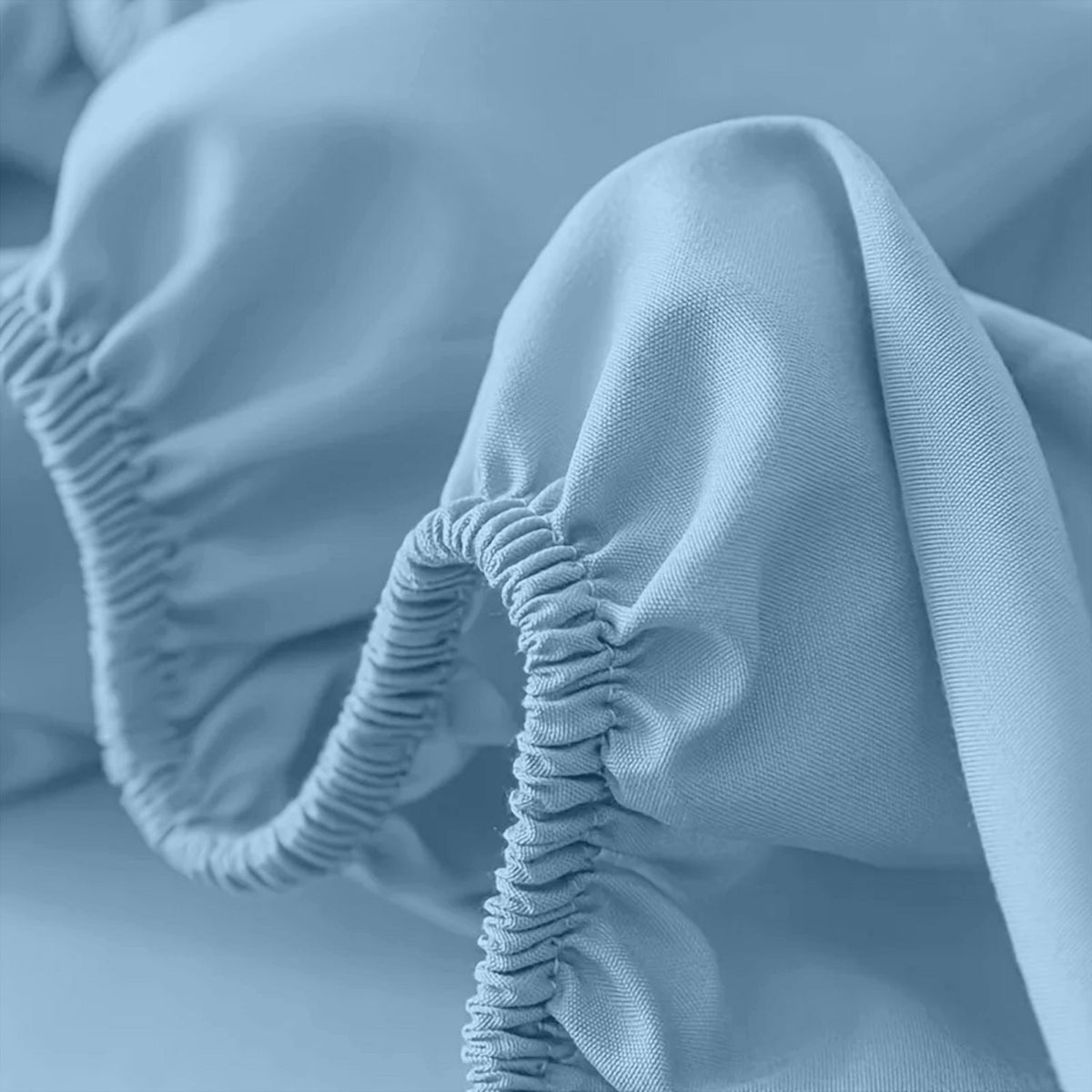 Prześcieradło z Gumką z Głębokimi Rogami, Miękkie, Odporne na Zagniecenia
