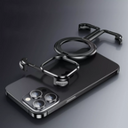 Quellio EvoBorder – etui bezramkowe MagSafe ze stopu aluminium do iPhone'a 13–16