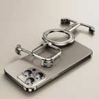 Quellio EvoBorder – etui bezramkowe MagSafe ze stopu aluminium do iPhone'a 13–16