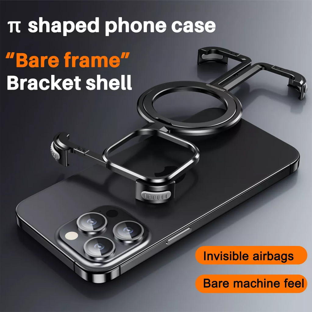 Quellio EvoBorder – etui bezramkowe MagSafe ze stopu aluminium do iPhone'a 13–16