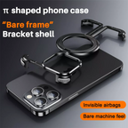 Quellio EvoBorder – etui bezramkowe MagSafe ze stopu aluminium do iPhone'a 13–16
