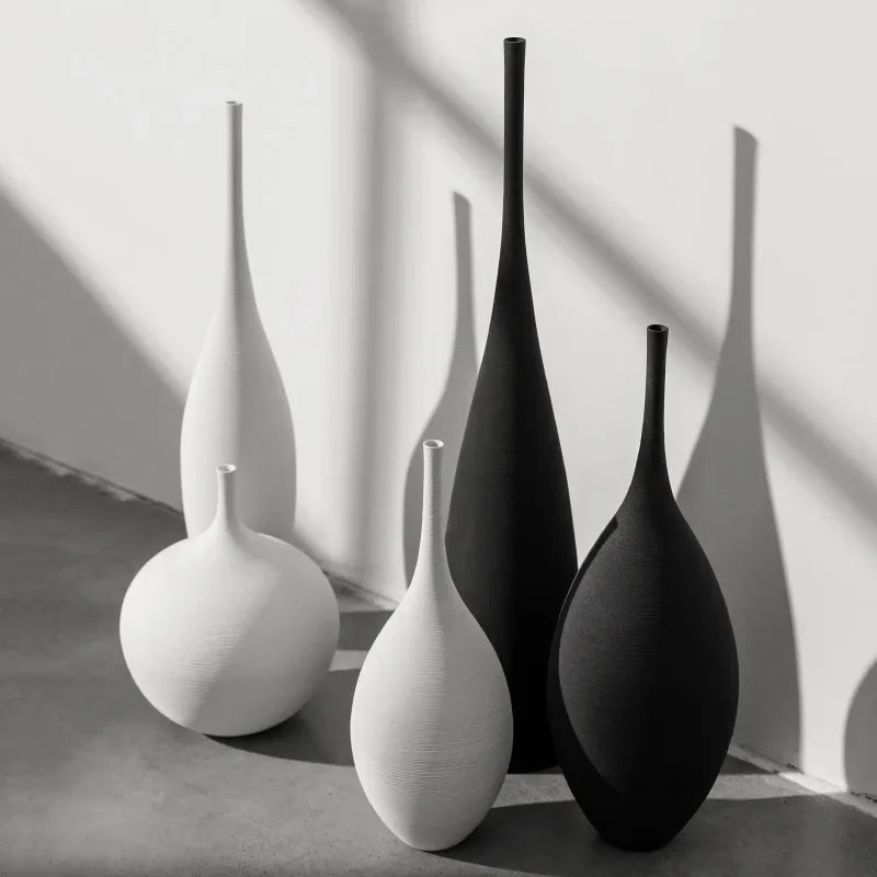Ręcznie Wykonany Wazon Ceramiczny - Spokojny Akcent do Domu