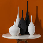 Ręcznie Wykonany Wazon Ceramiczny - Spokojny Akcent do Domu
