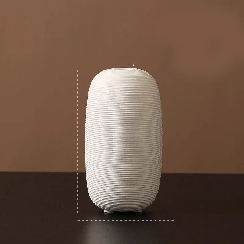 Ręcznie Wykonany Wazon Ceramiczny - Spokojny Akcent do Domu