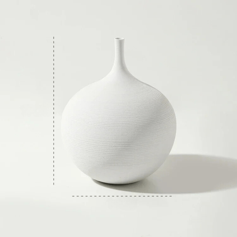 Ręcznie Wykonany Wazon Ceramiczny - Spokojny Akcent do Domu