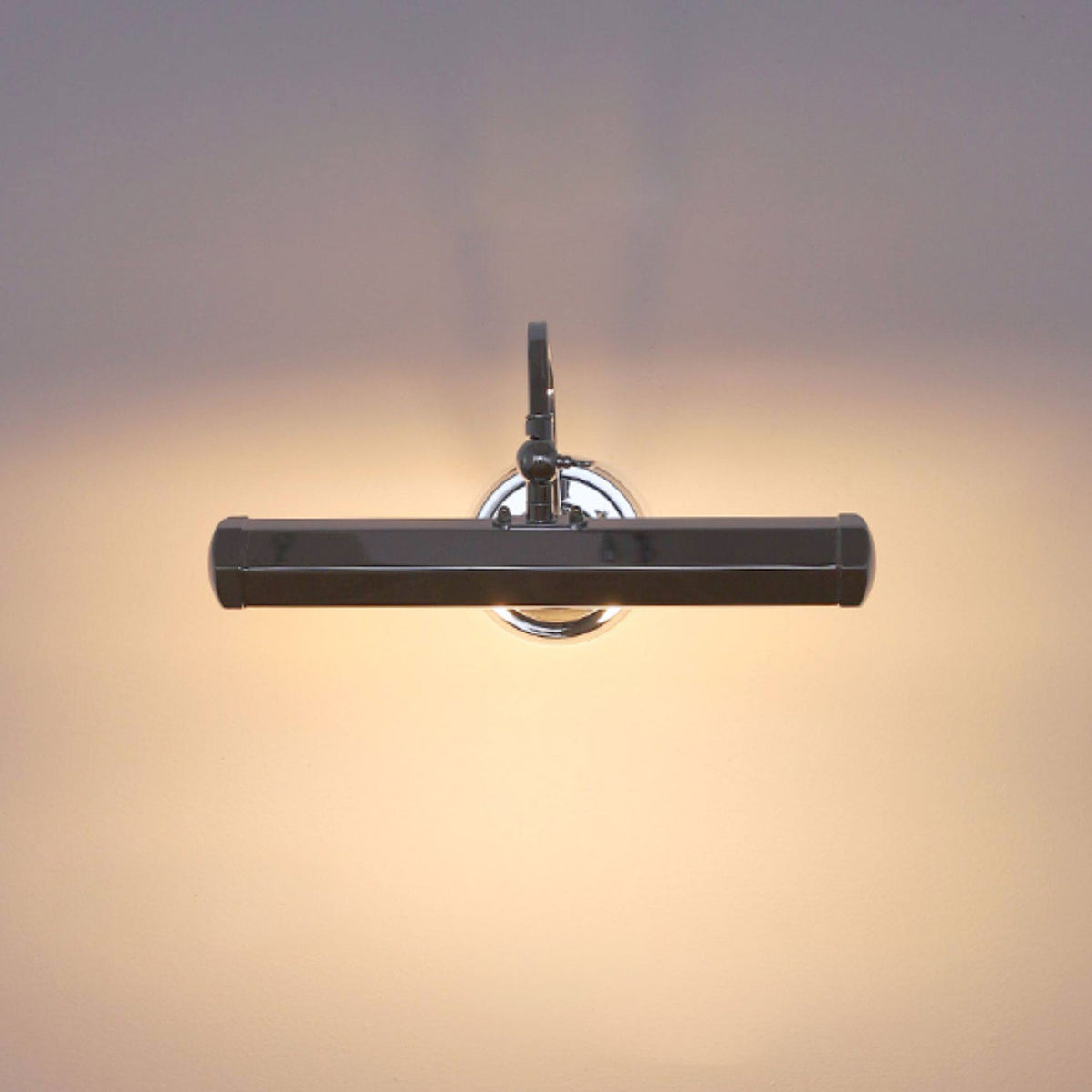 Regulowana lampa ścienna z elastycznym ramieniem do obrazów z oprawką G9 – chrom, czerń, miedź