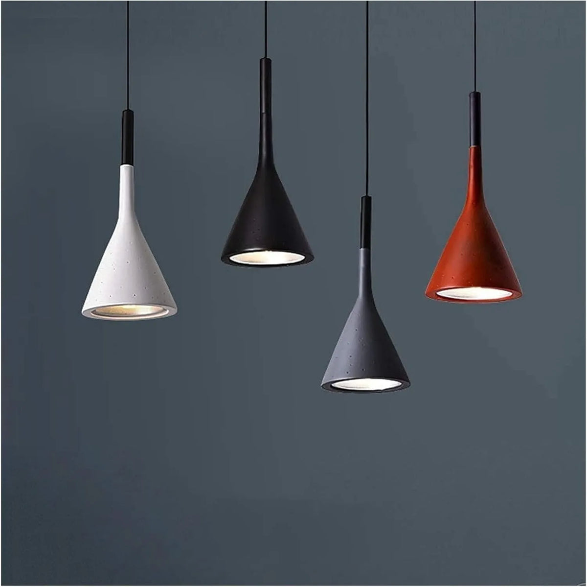 Regulowana lampa sufitowa wisząca Nordycka minimalistyczna lampa